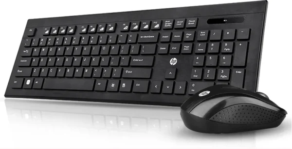 Hp Wireless Elite Keyboard & Mouse (with USB Wireless Nano Receiver) – Black